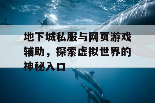 地下城私服与网页游戏辅助，探索虚拟世界的神秘入口