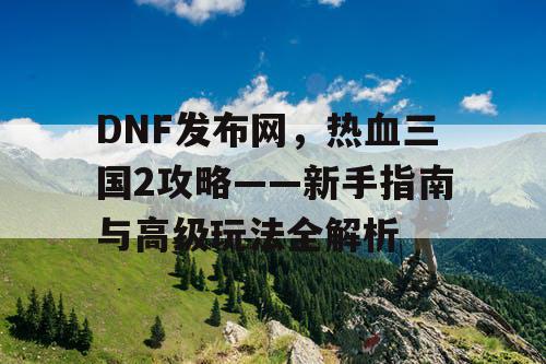 DNF发布网，热血三国2攻略——新手指南与高级玩法全解析